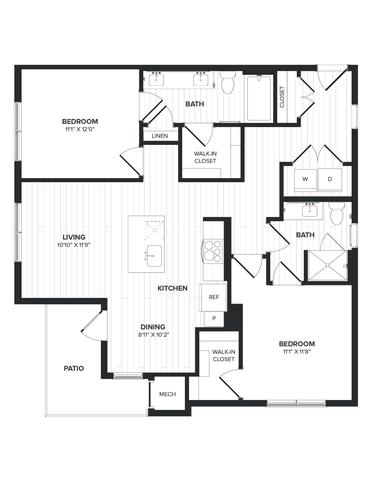 Floor Plan Image of Apartment Apt 04-314